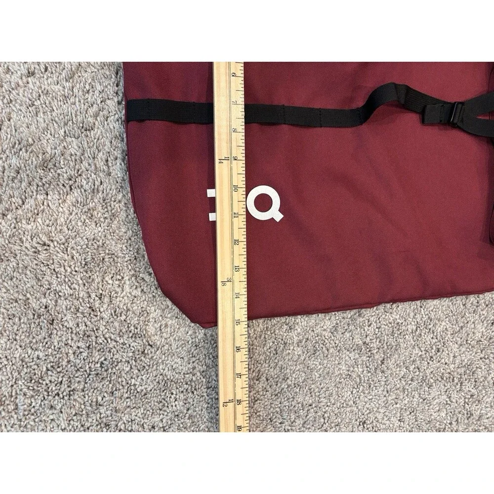 On Cloud Running Ambassador Backpack / Tote Bag Unisex Red Burgundy School Bag